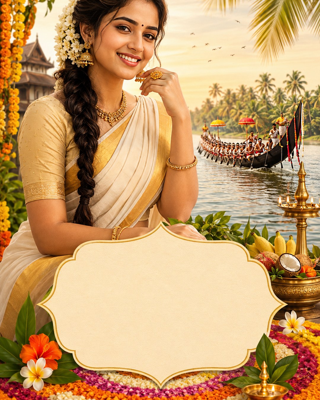 Onam — India - Karnataka reference poster