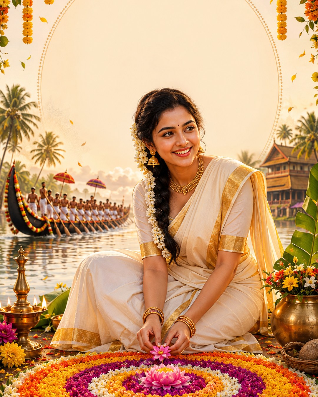 Onam — India - Gujarat reference poster