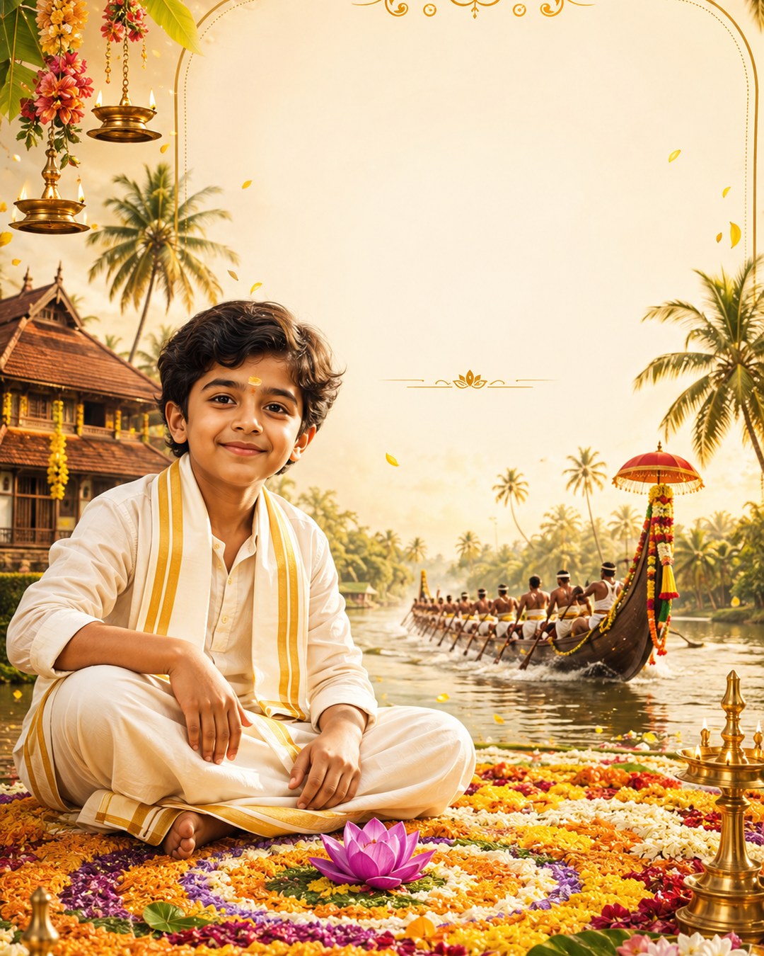 Onam — India - Bengal reference poster