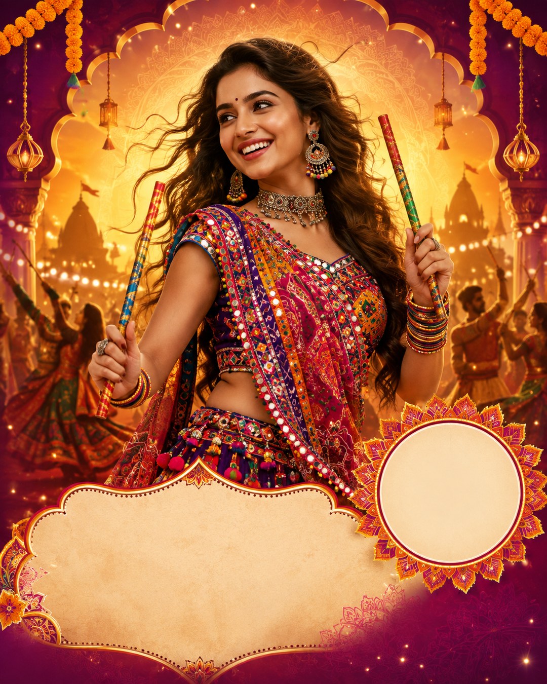 Navratri — India - Karnataka reference poster