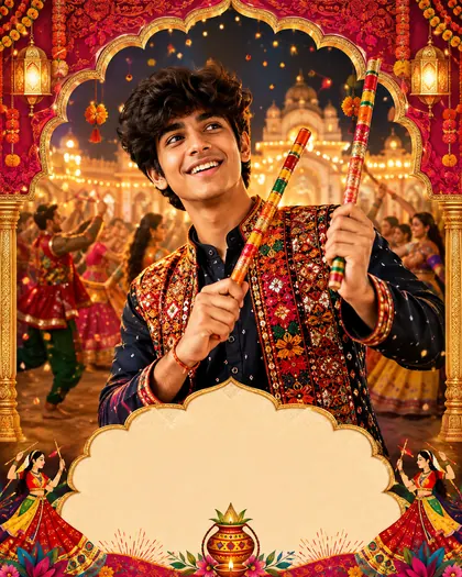 Navratri — India - Bengal — Navratri AI poster reference