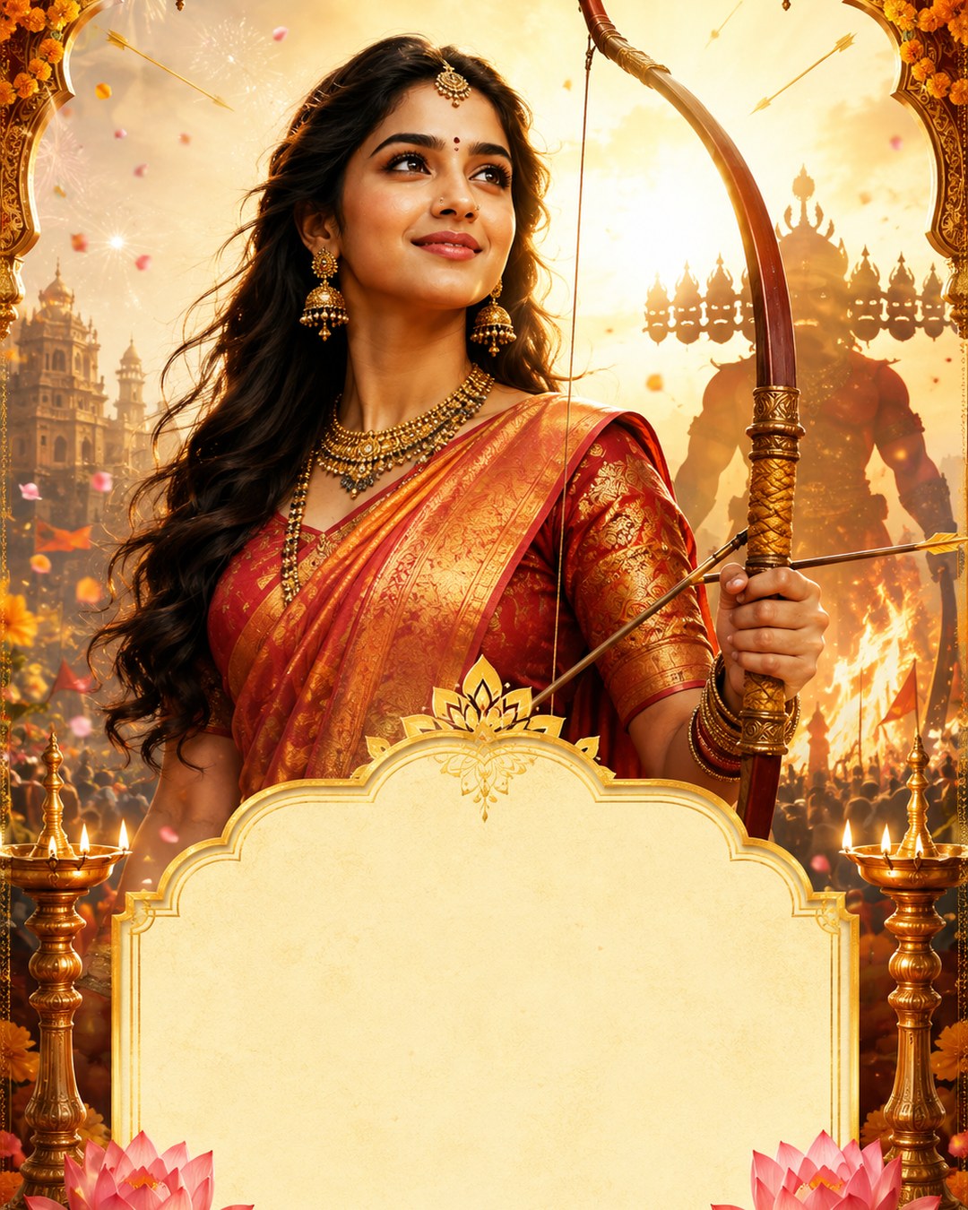 Dussehra / Vijayadashami — India - Pan Indian reference poster