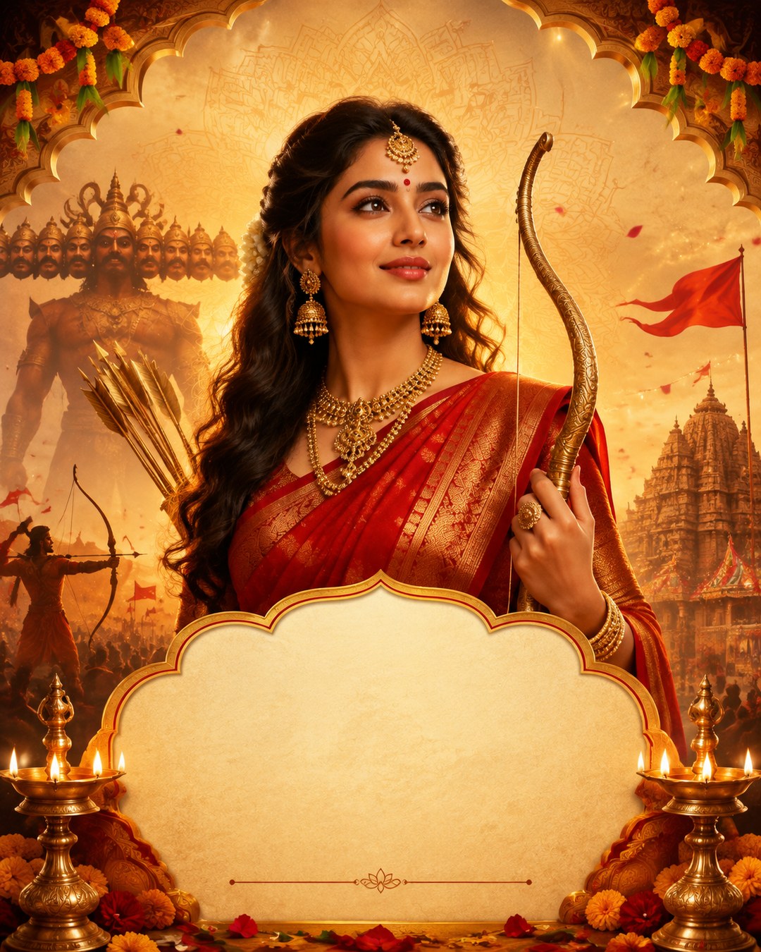 Dussehra / Vijayadashami — India - Karnataka reference poster