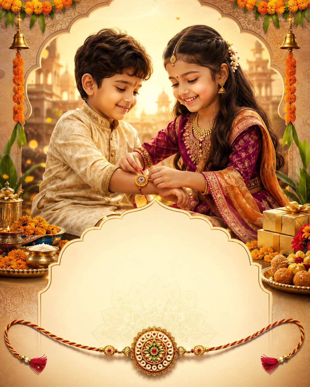 Raksha Bandhan — India - Telugu reference poster