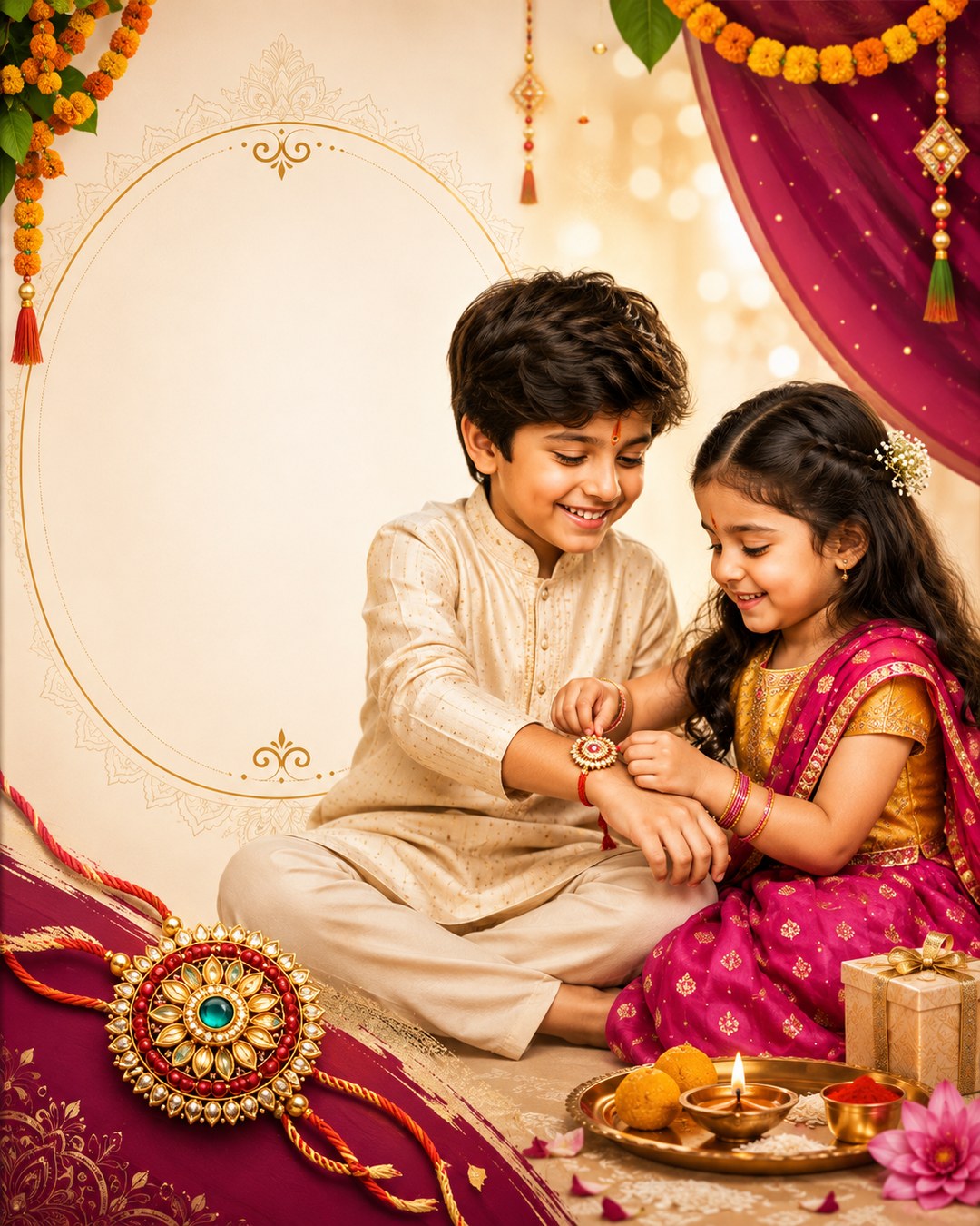 Raksha Bandhan — India - Maharashtra reference poster