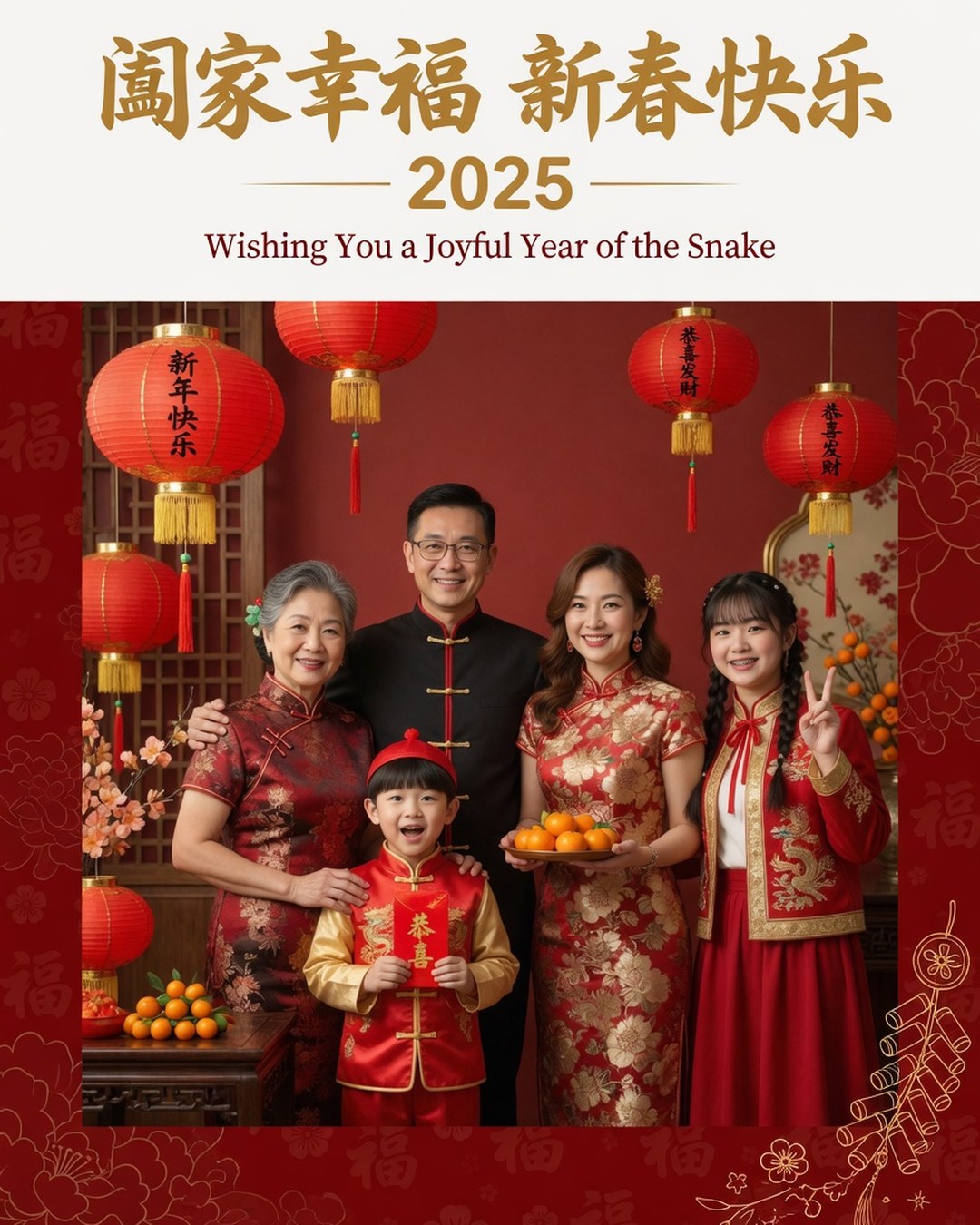 Lunar New Year — South Korea reference poster