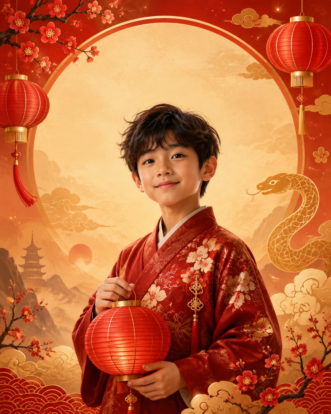 Lunar New Year — Japan reference poster