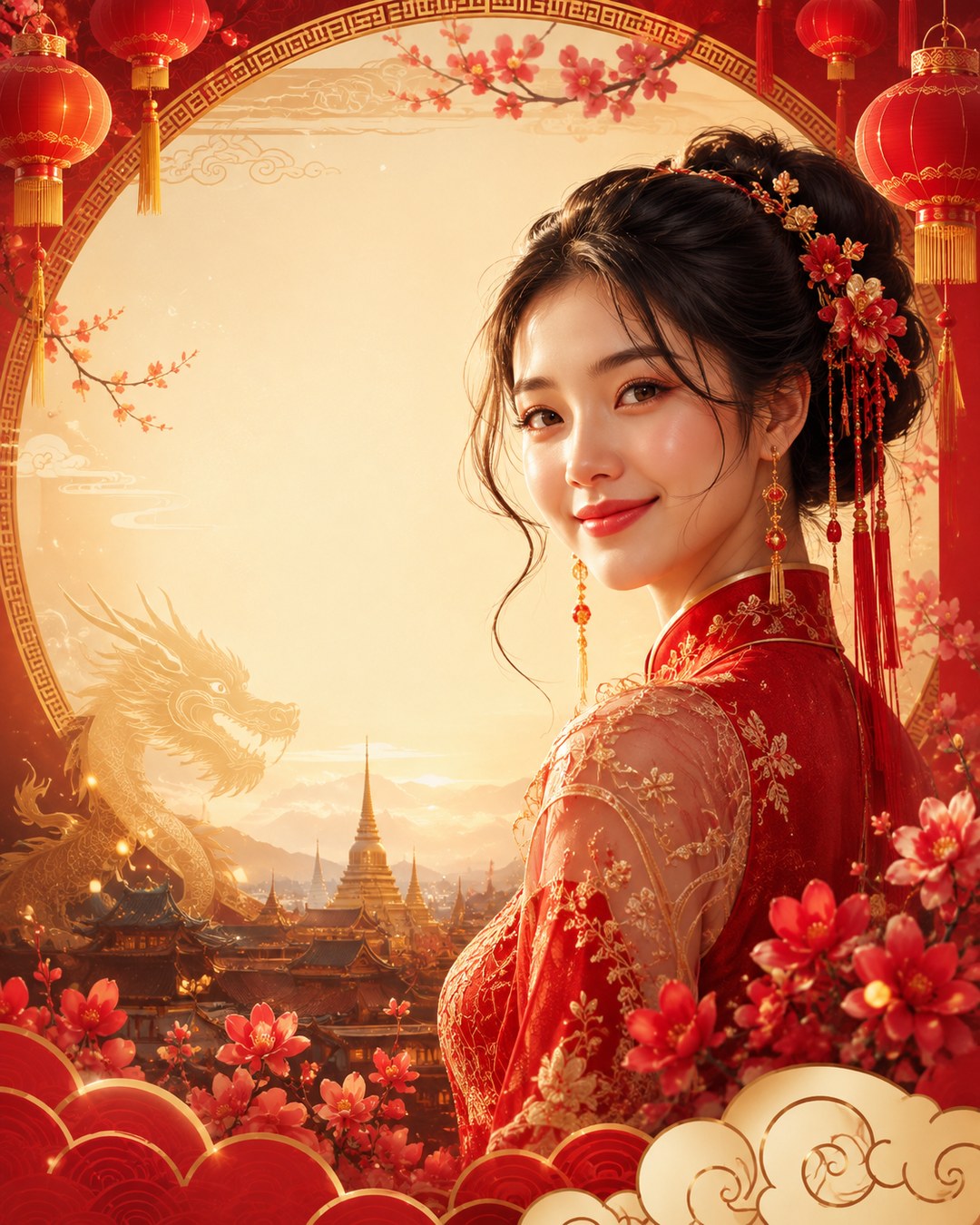 Lunar New Year — Thailand reference poster