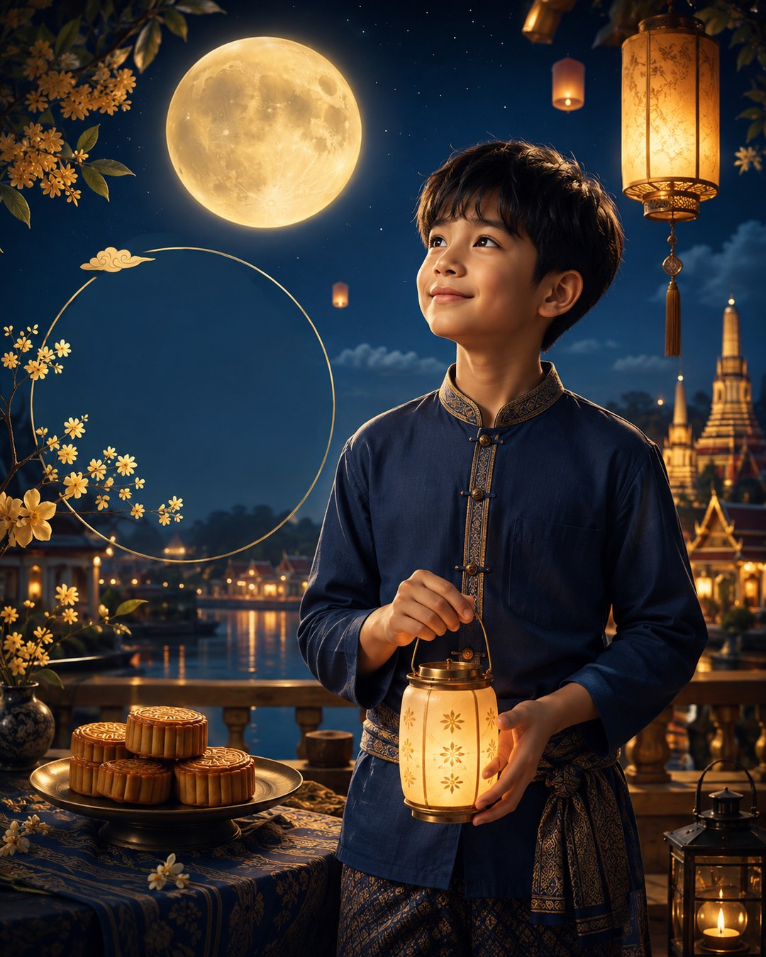 Mid-Autumn Festival — Thailand reference poster