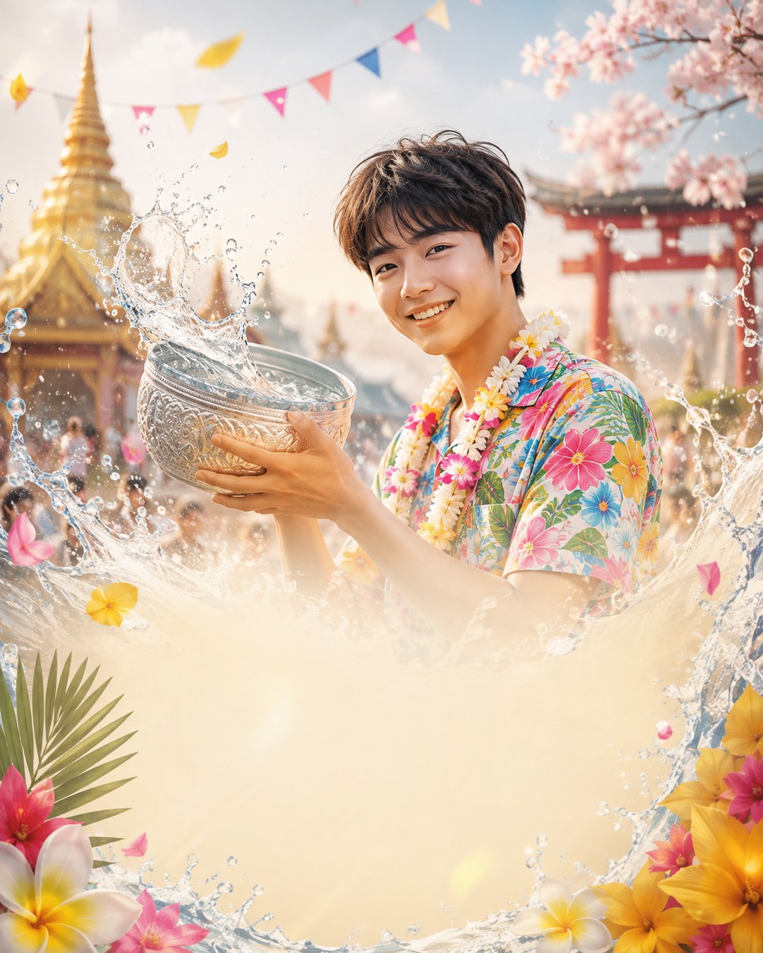 Songkran — Japan reference poster