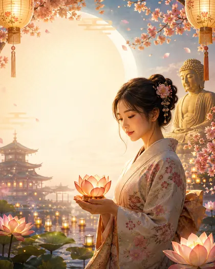 Vesak — Japan — Vesak AI poster reference