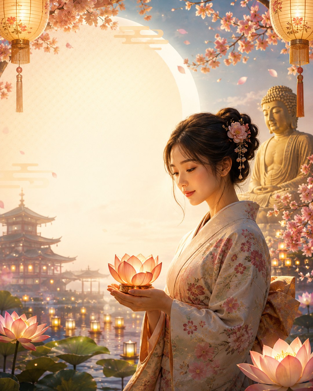 Vesak — Japan reference poster