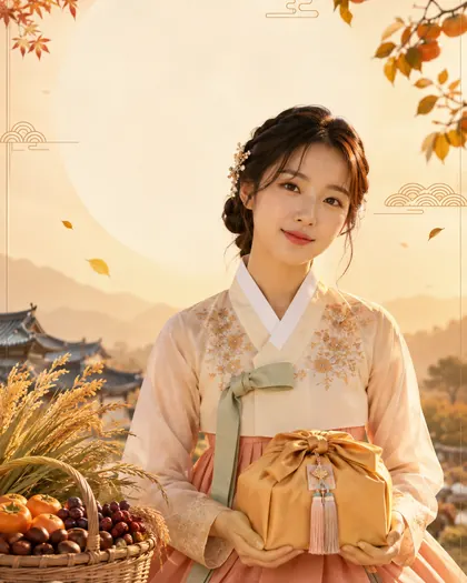 Chuseok — Japan — Chuseok AI poster reference