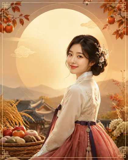 Chuseok — Indonesia — Chuseok AI poster reference
