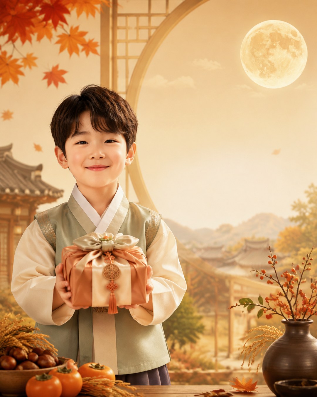 Chuseok — China reference poster