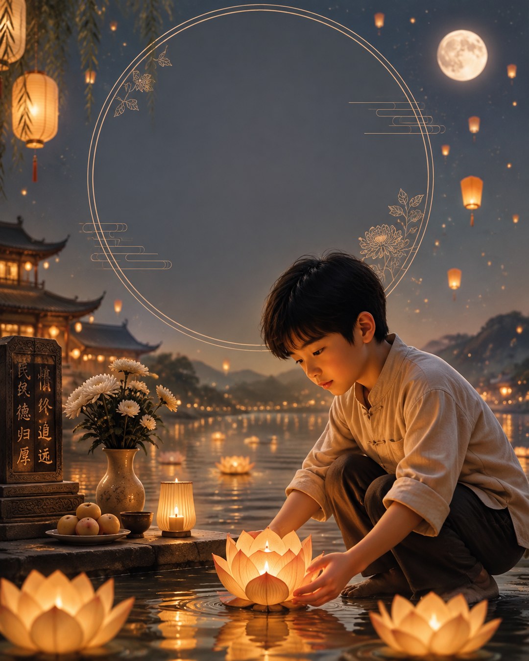 Obon — China reference poster