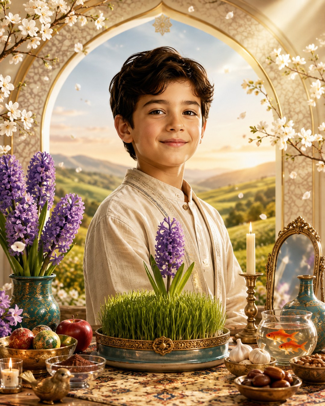 Nowruz — Israel / Jewish diaspora reference poster