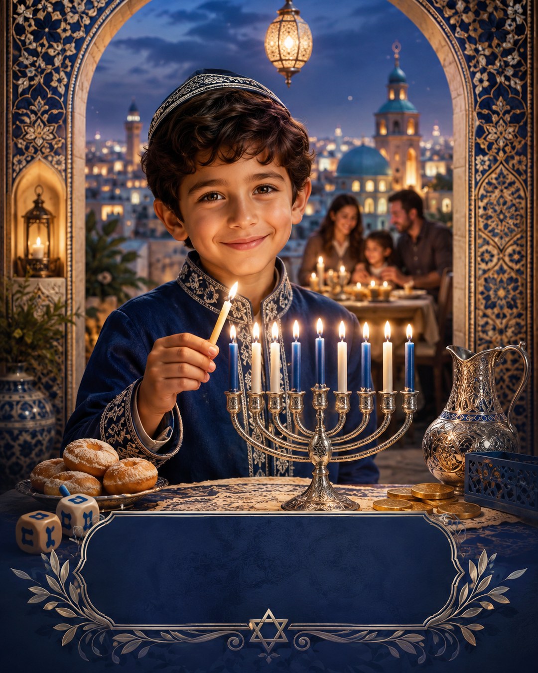 Hanukkah — Iran / Persian world reference poster