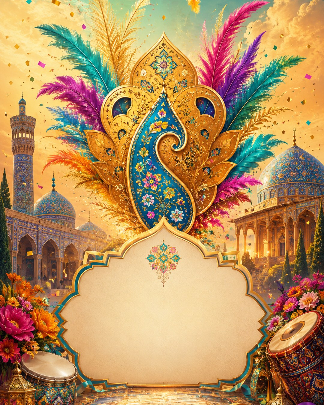 Carnival — Iran / Persian world reference poster