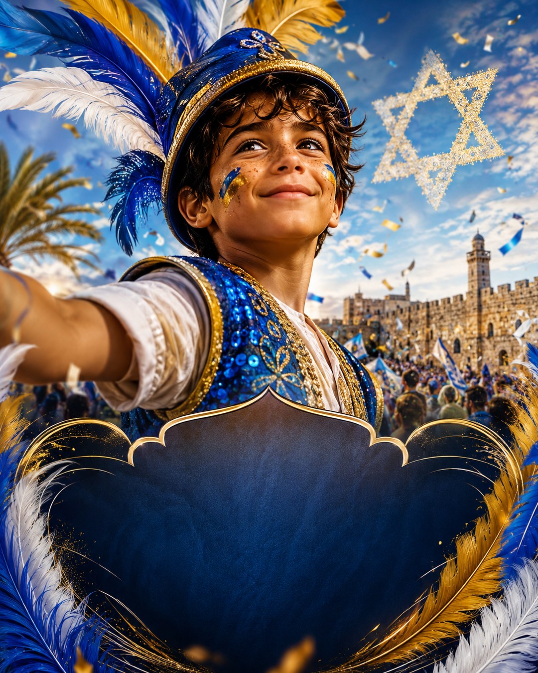 Carnival — Israel / Jewish diaspora reference poster