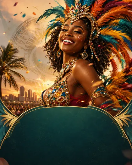 Carnival — USA / African diaspora — Carnival AI poster reference