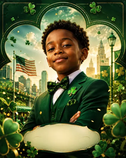 St. Patrick's Day — USA / African diaspora — St. Patrick's Day AI poster reference